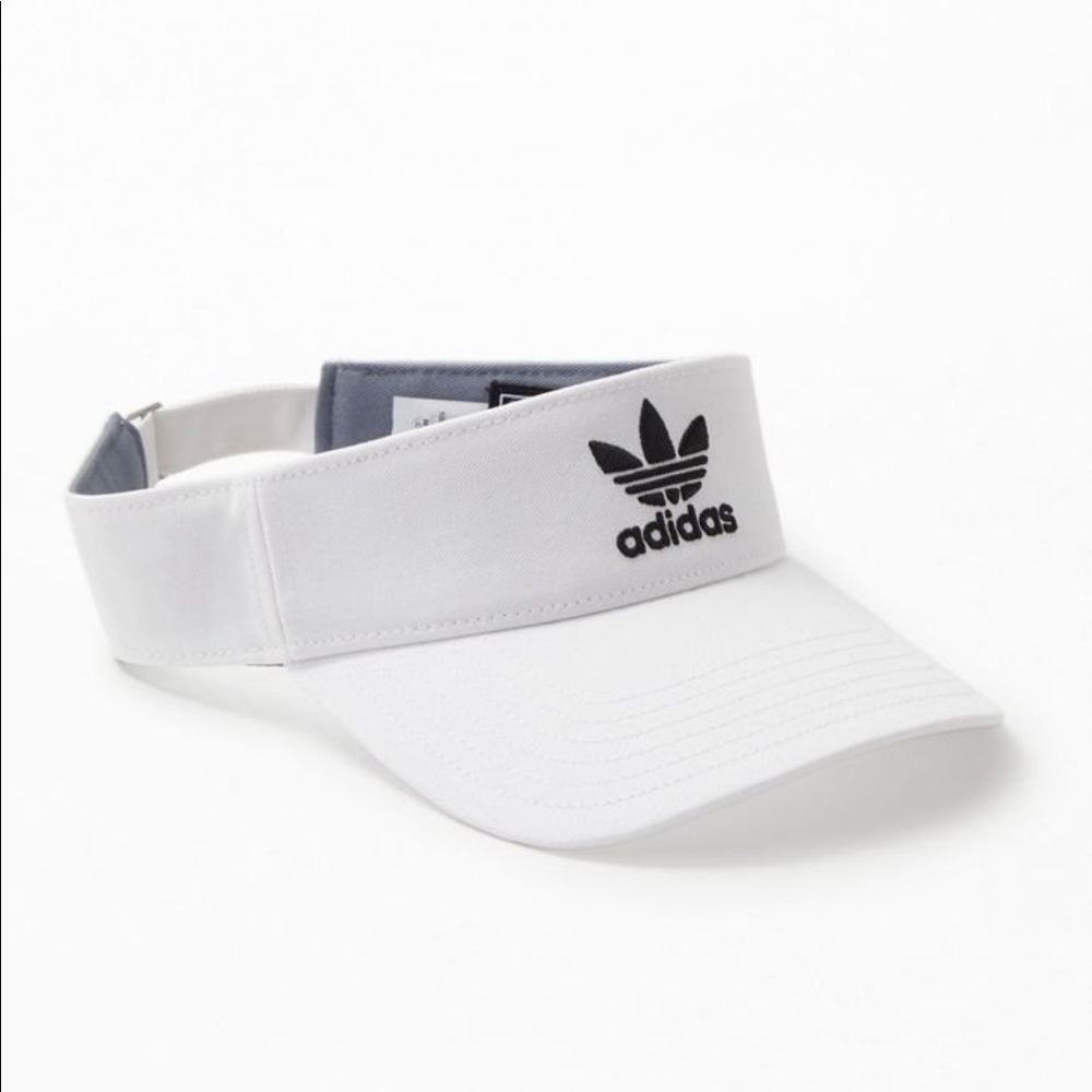 White Twill Trefoil Visor | Adidas